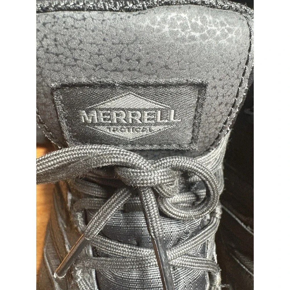 Merrell Moab 2 Tactical Mid Waterproof Black Boots Mens 14 J15853 Vibram Hiking